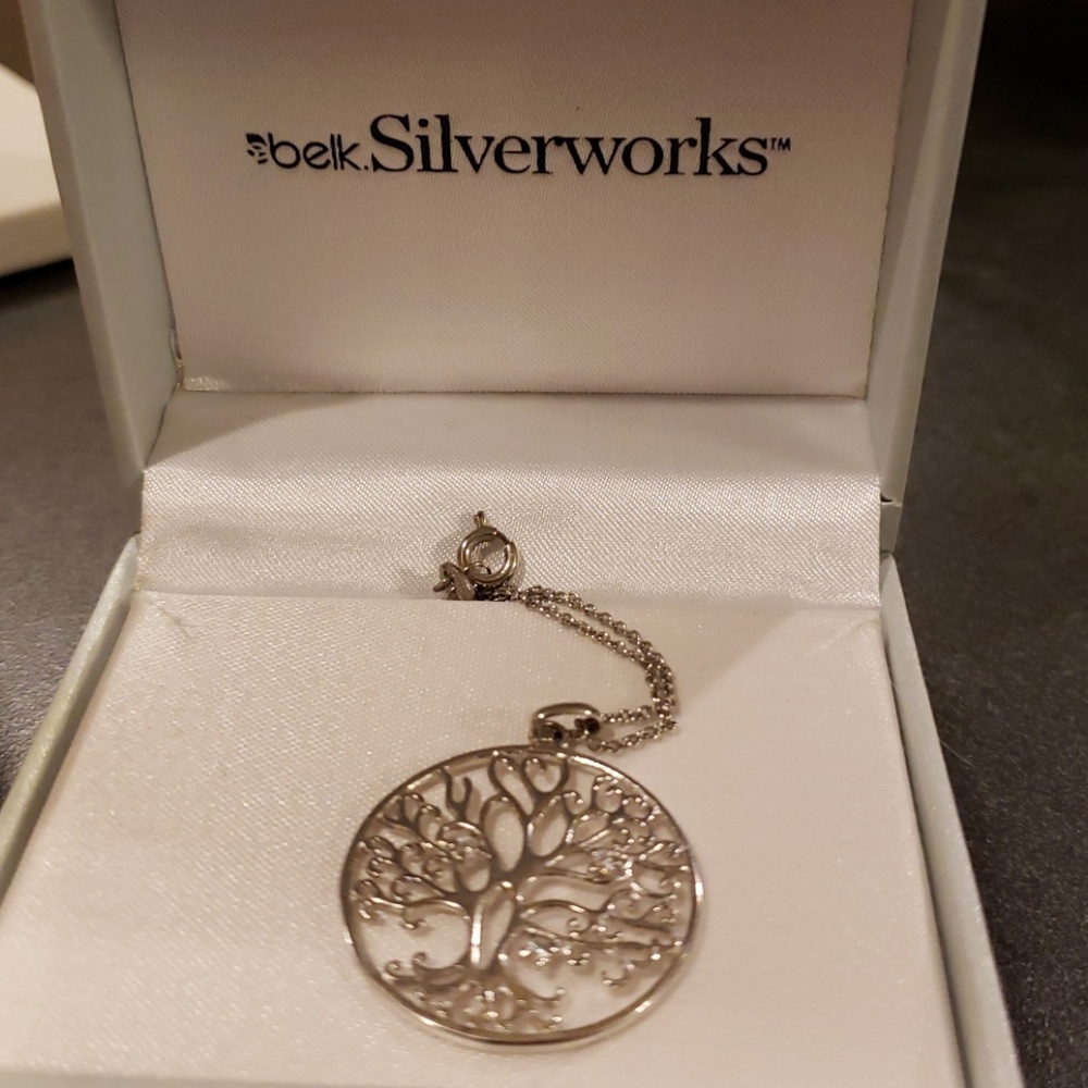 Silver necklace